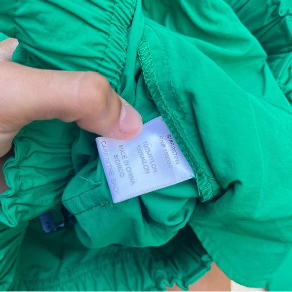 Green Cargo Parachute Pants Women’s Size Small Love Tree Casual - Picture 8 of 8